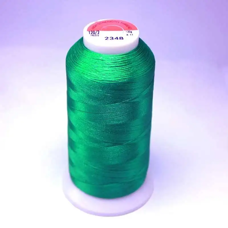 4000 or 1300  yards tassel thread winding  embroidery thread 120D2 strands  embroidered tassels sewing machine double strands