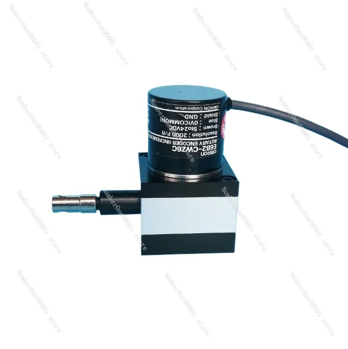 Pull wire encoder E6B2 linear displacement sensor Hydraulic cylinder stroke displacement detection