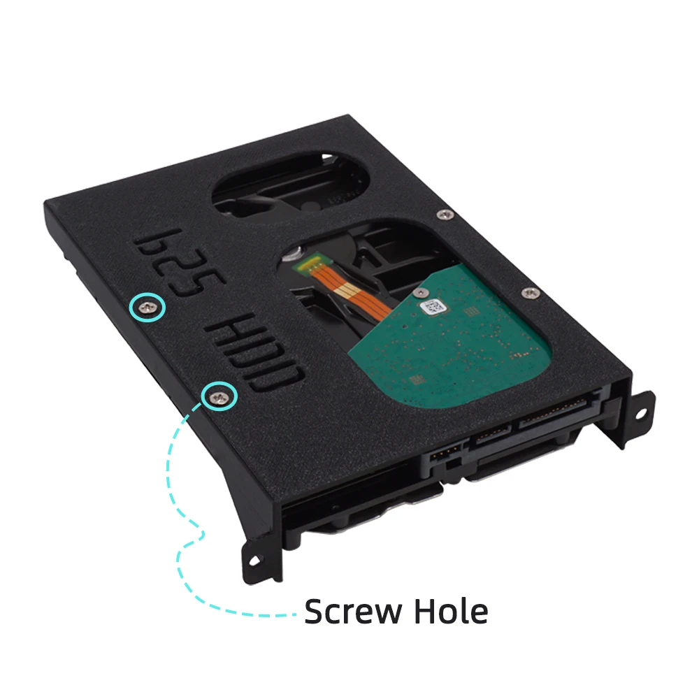 Soporte de disco duro de 3,5 pulgadas para PS2, adaptador de red SATA, soporte impreso en 3D, soporte HDD, soporte SSD para consola de juegos Fat PS2