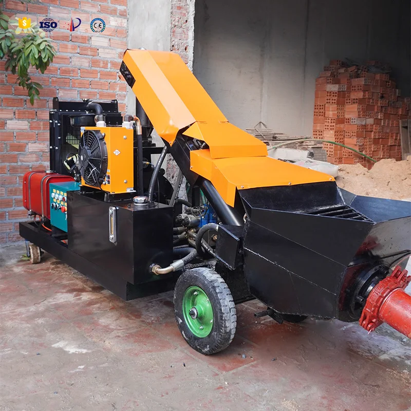 

Factory Price Portable Concrete Pump Construction Equipment Concrete Pump Small Concrete Pumps For Sale