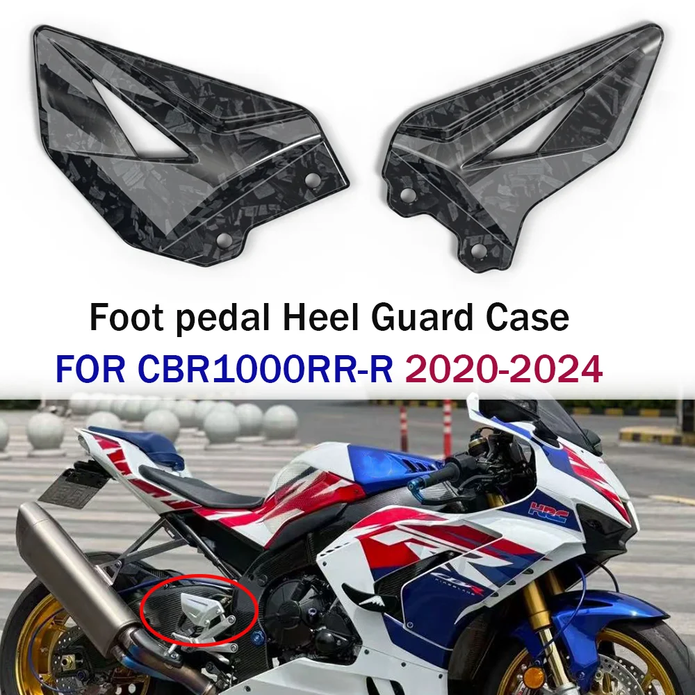 

For Honda CBR1000 RR-R CBR1000 RRR 2020-2023 2024 Motorcycle driver foot protection plate heel decoration cover