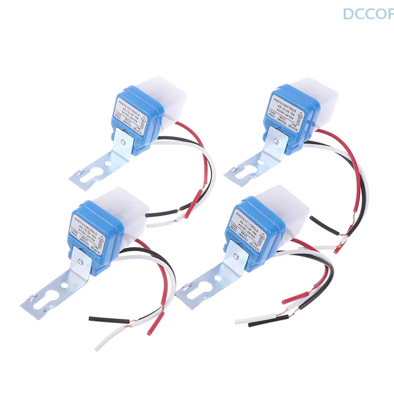 24V 10A Automatic Photoelectric Switch Tube Street Light Switch Controller Light Control Switch Sensor Switch DC AC 50-60Hz