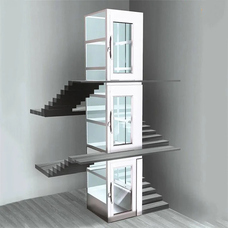 

Бытовой лифт 2345-й этаж внутри и снаружи небольшой дуплексный экскурсионный гидравлический тяговый лифт виллы