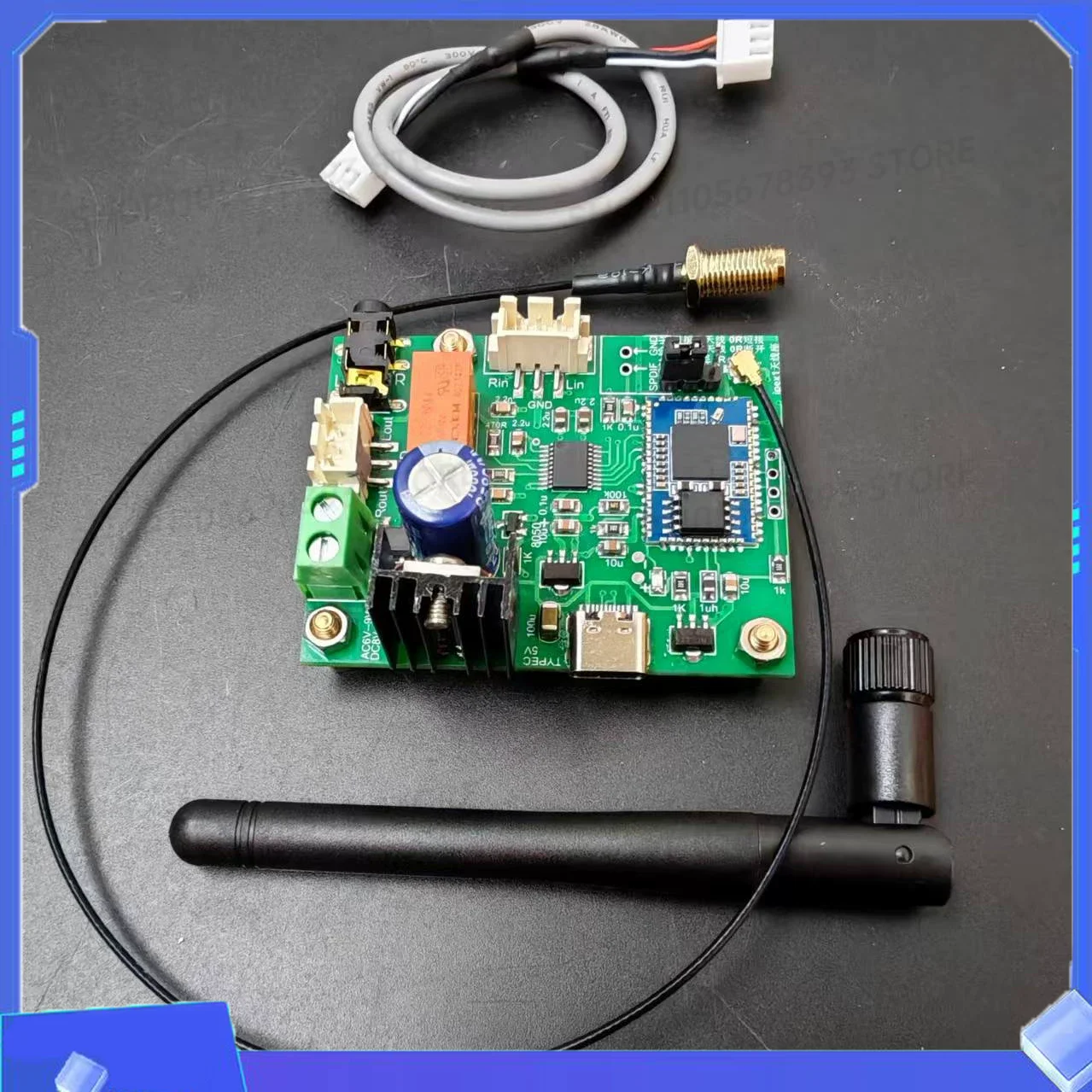 Bluetooth 6.2 version lossless Bluetooth receiver QCC3084 QCC5181 with DAC Bluetooth decoding board