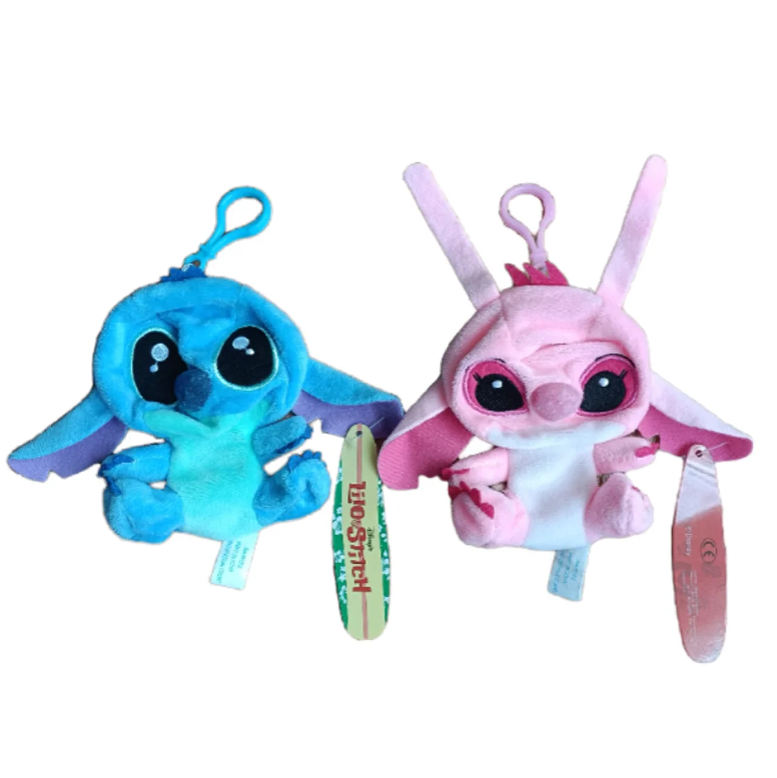 

20 шт./лот, 4 дюйма, мультяшный аниме, Лило Стич, пустой плюшевый кулон, игрушки, милый стежок, ненабивная кукла, брелок, только кожа, без наполнения