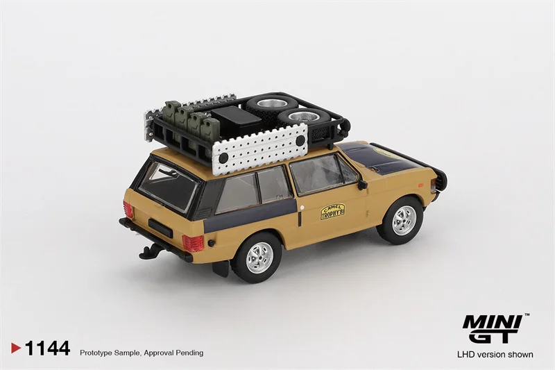 

Коллекционная модель автомобиля Range Rover 1981 Camel Aventador Mustang, масштаб 1:64, литая под давлением