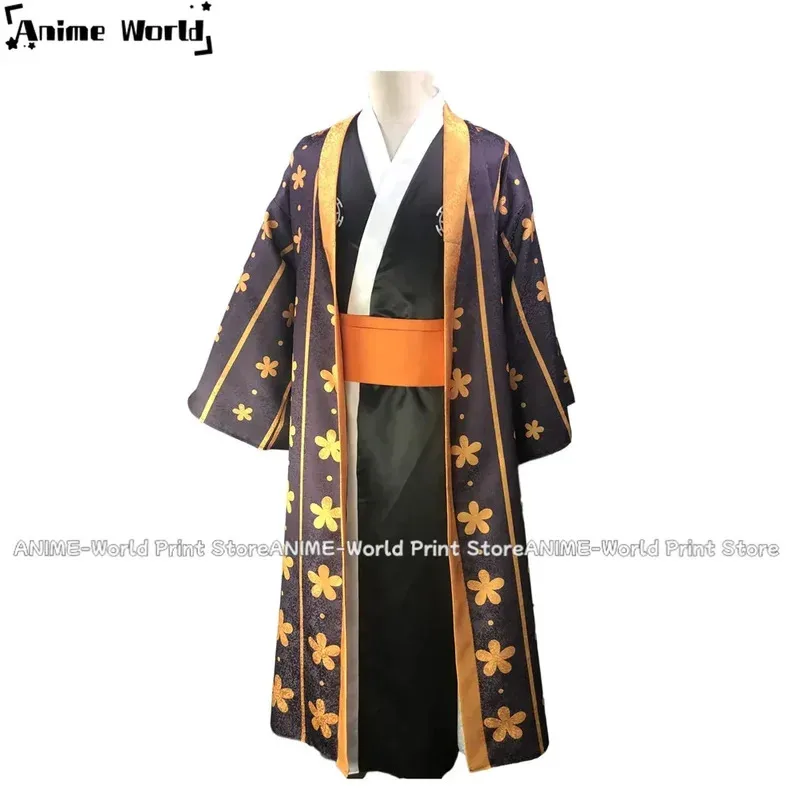 

New《Custom Size》Wa No Kuni Trafalgar D Water Law Cosplay Costume Halloween Costume Dress2025