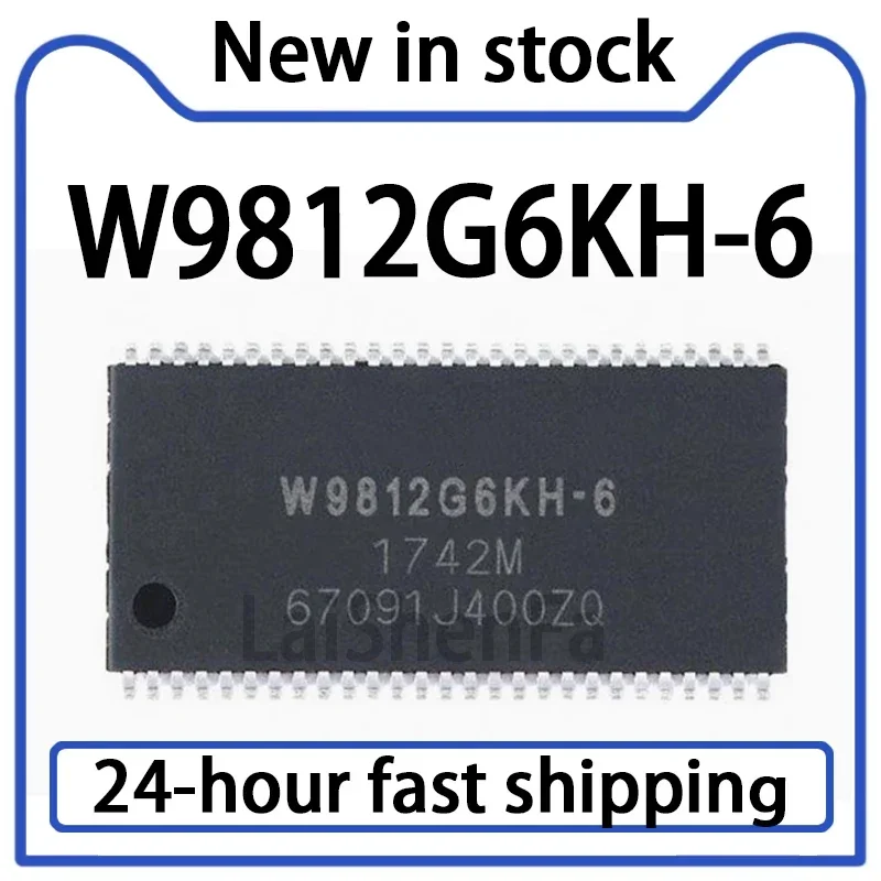 10PCS W9812G6KH-6 Package TSOPII-54 128Mbit RAM Memory Chip Stock