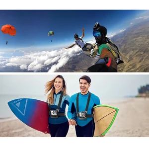 Mobiltelefon Action -Kamera -Kit, Gurtkopf, Brust, Montage, einstellbar für GoPro 12, höhere Stabilität, Vielseitigkeit, 6 in 1 8 Hauptverkaufsunterstützung Gopro Head - №4