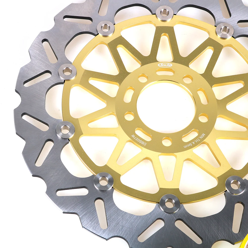 Motorcycle Brake Rotors Dominator Floating Front Brake Disc for Zx7r Zx12r Zx9r 750 Ninjia900 1200 VN 1500!!