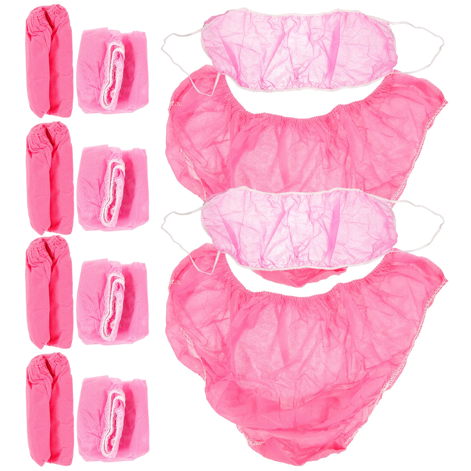

10Sets Disposable Underpants Women Breathable Soft Non Woven Material Elastic Waistband Suitable for Beauty Salons Spas Hotels