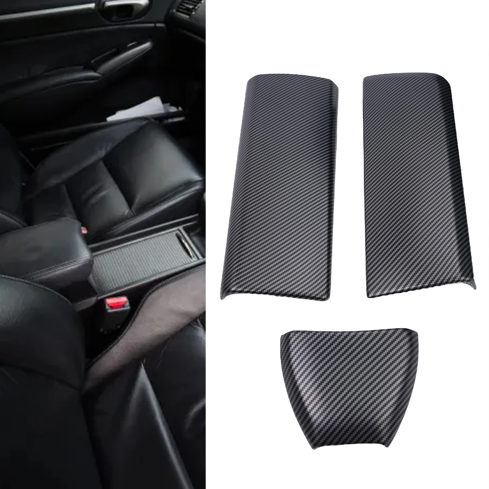 

Easy Fit Armrest Box Cover Trim for Mercedes For Benz ML350 X166 W166 Scratch Resistant No Cutting or Splicing