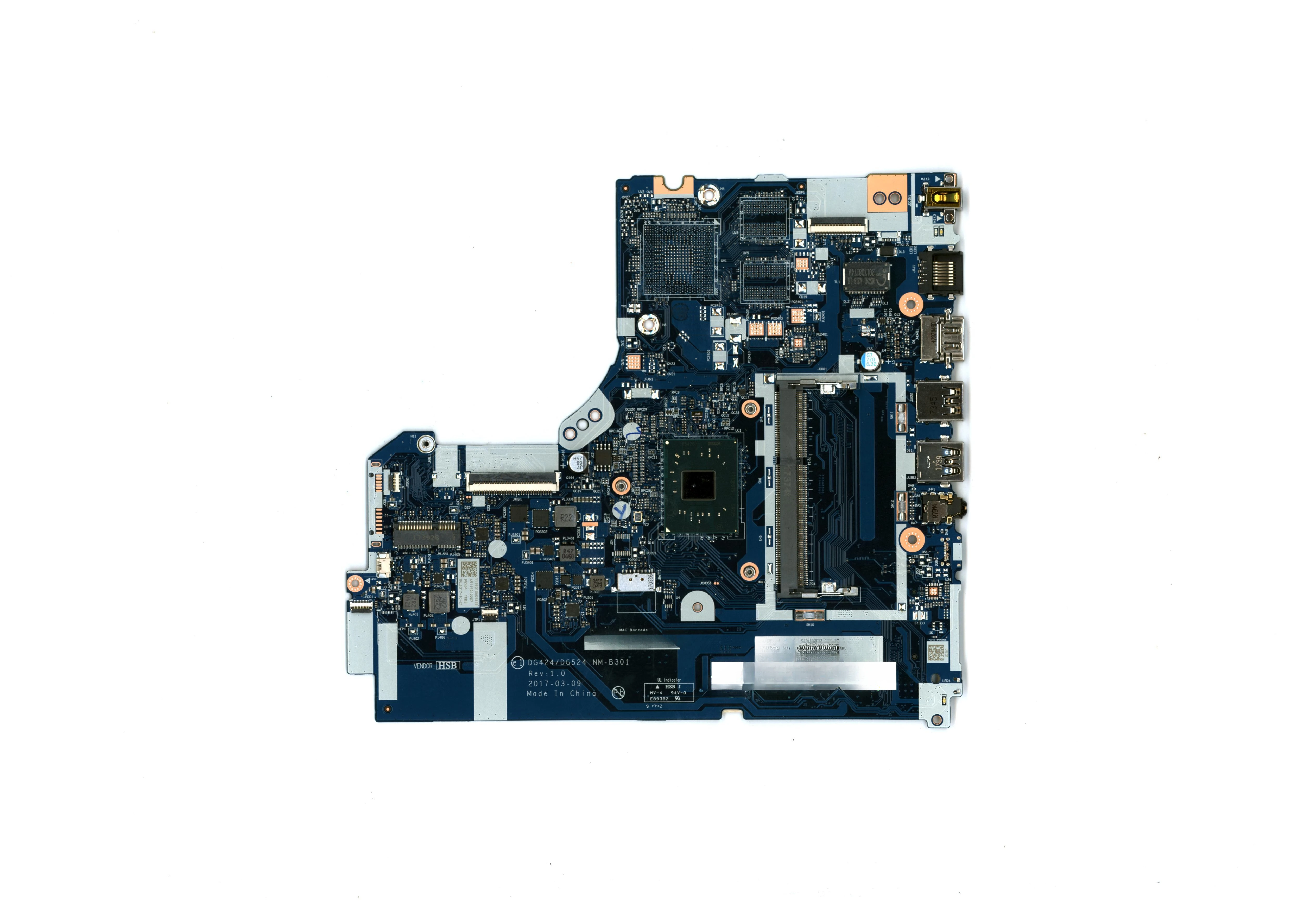 

NM-B301 FRU PN 5B20P20643 CPU intelPentiumN4200 Model compatible replacement DG424 DG524 320-15IAP Laptop IdeaPad motherboard