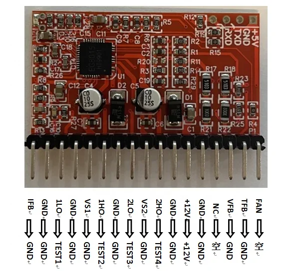 EGMICRO โรงงาน Pure sine wave อินเวอร์เตอร์บอร์ด EGS015 EG8015 วงจรรวมอินเวอร์เตอร์ชิปพิเศษบอร์ดทดสอบ