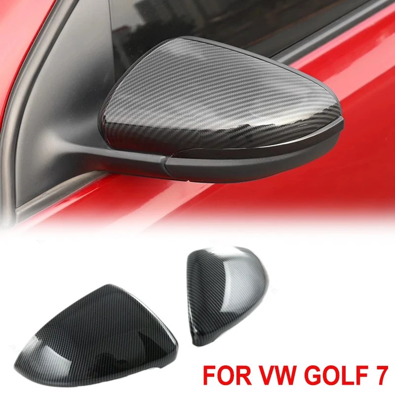 

For Volkswagen GOLF 7 MK7 GTI Golf7 2013-2017 2018 2019 ABS Chrome Rear View Mirror Cover Trim Car Mirrors Cover Accessories