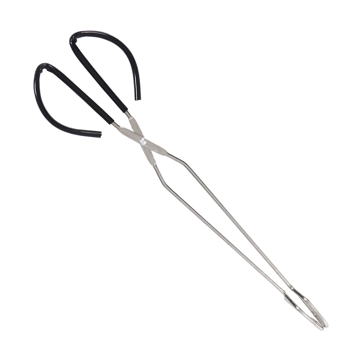 

Long Handle Tongs Stainless Steel Scissor Tongs For Bbq Grilling Kitchen Camping Cooking Tools Anti-Scalding Clip