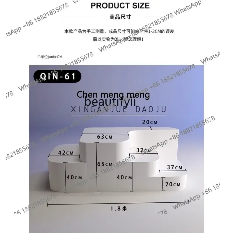 Picture 7: New arrive Clothing Store Soft-Fitting Zhongdao Display Stand Table Show Window Decoration Display Props Shoes Bags Display Stan