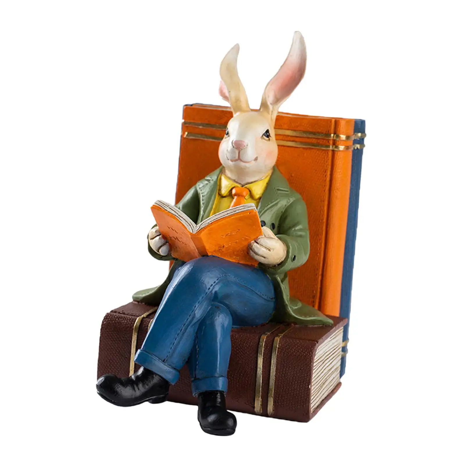 قراءة كتاب تمثال أرنب عمل فني تمثال أرنب لغرفة الزفاف شرفة رف #4