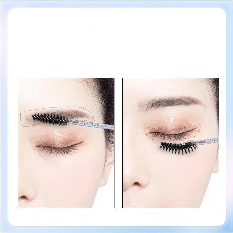 Makeup Brushes Disposable Soft Head Crystal Eyebrow Brush Mascara Wand Applicator Eye Lashes Brush Mascara Wand Makeup Tool