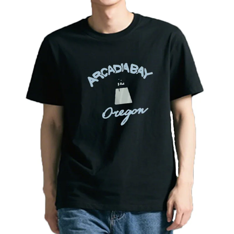 Camiseta Arcadia Bay Oregon, camisetas personalizadas de secado rápido, camisetas para hombres