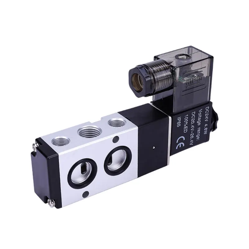 

1PCS 24V/220V Pneumatic Solenoid Valve 4M210-08/4M310-08 - 2 Position & 5 Way Electromagnetic Air Valve