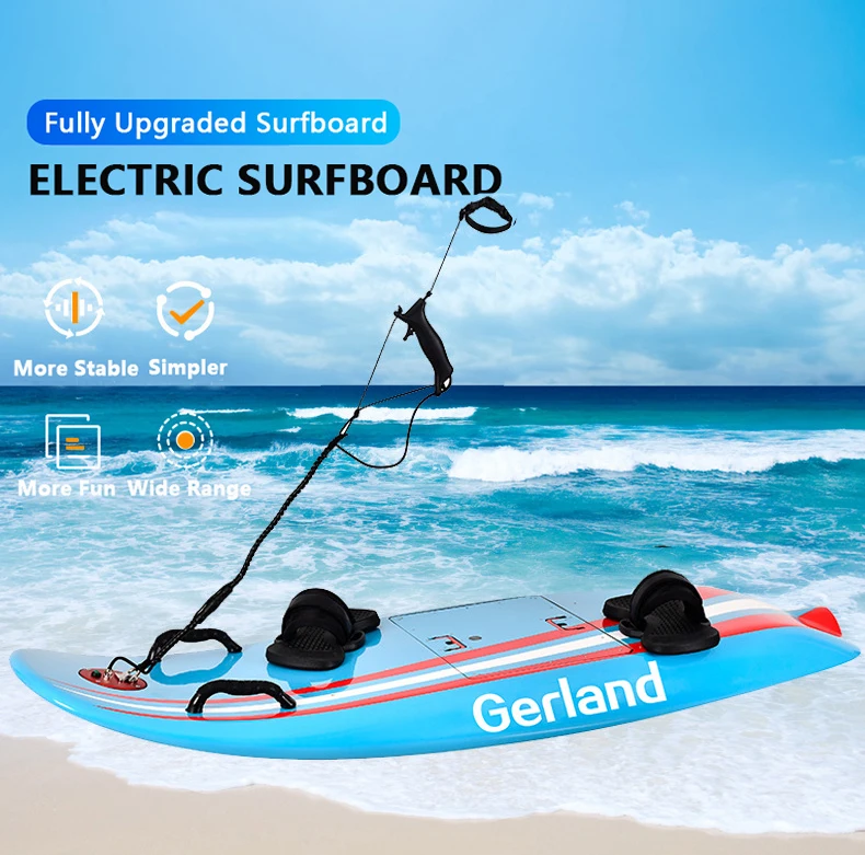 Gerland Factory  ODM Fast Water Jet Board Electric Surfboard Motorized Surfboards For Sale