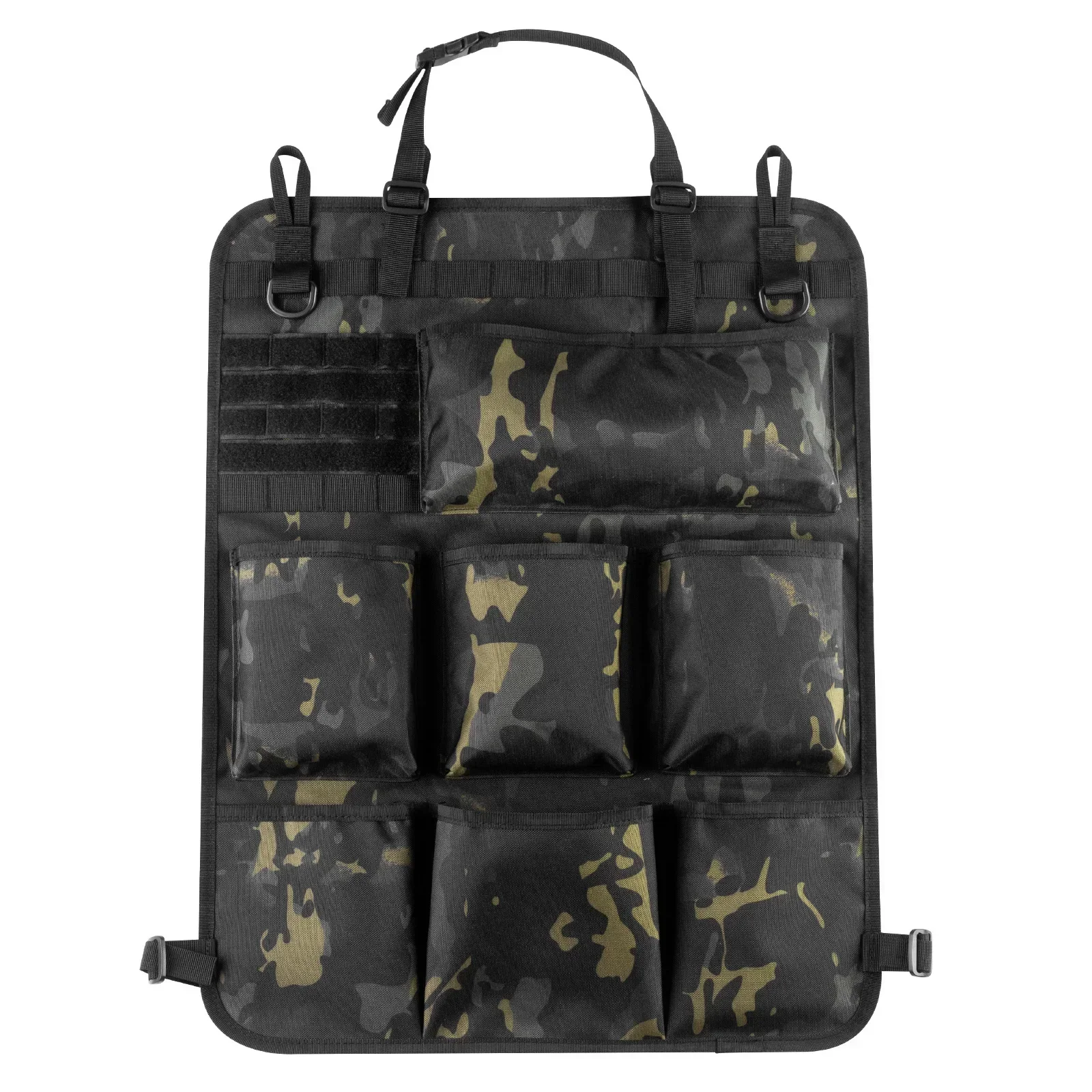 Car Seat Storage Organizer Seat Back Storage Bag Tactical Camo Hanging Bags Car Stowing Tidying Pocket Interior Accessories image 4