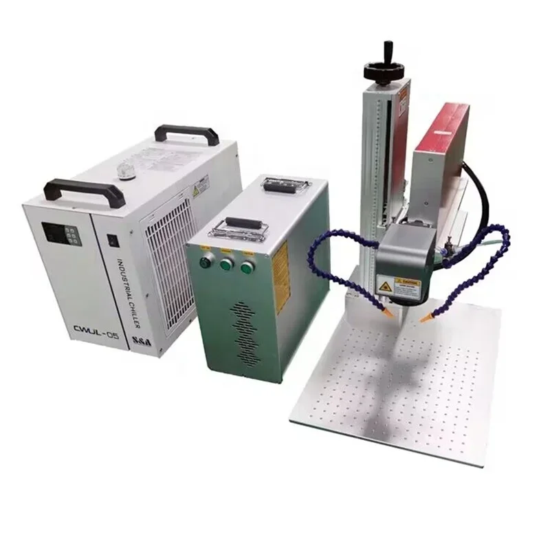 Macchina da taglio laser per il taglio del vetro con controller laser JPT M8 MOPA JCZ DLC Supporta formati AI e DXF