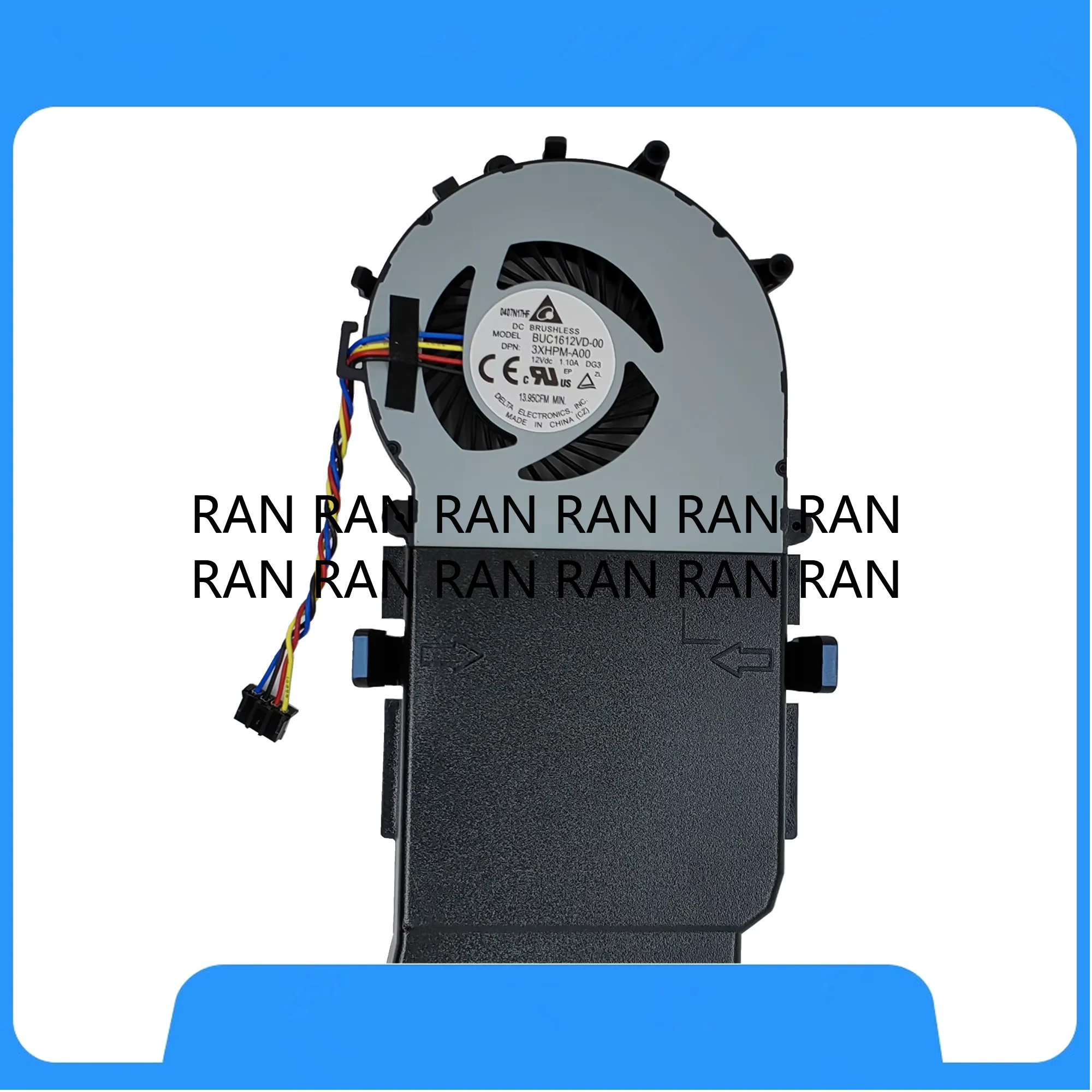 

Новый вентилятор охлаждения процессора для DELL OPTIPLEX 3040M 7040M USFF 03XHPM BUC1612VD-00 3XHPM-A00 3060 5060 7060 3020M 9020M DC12V 1.10A