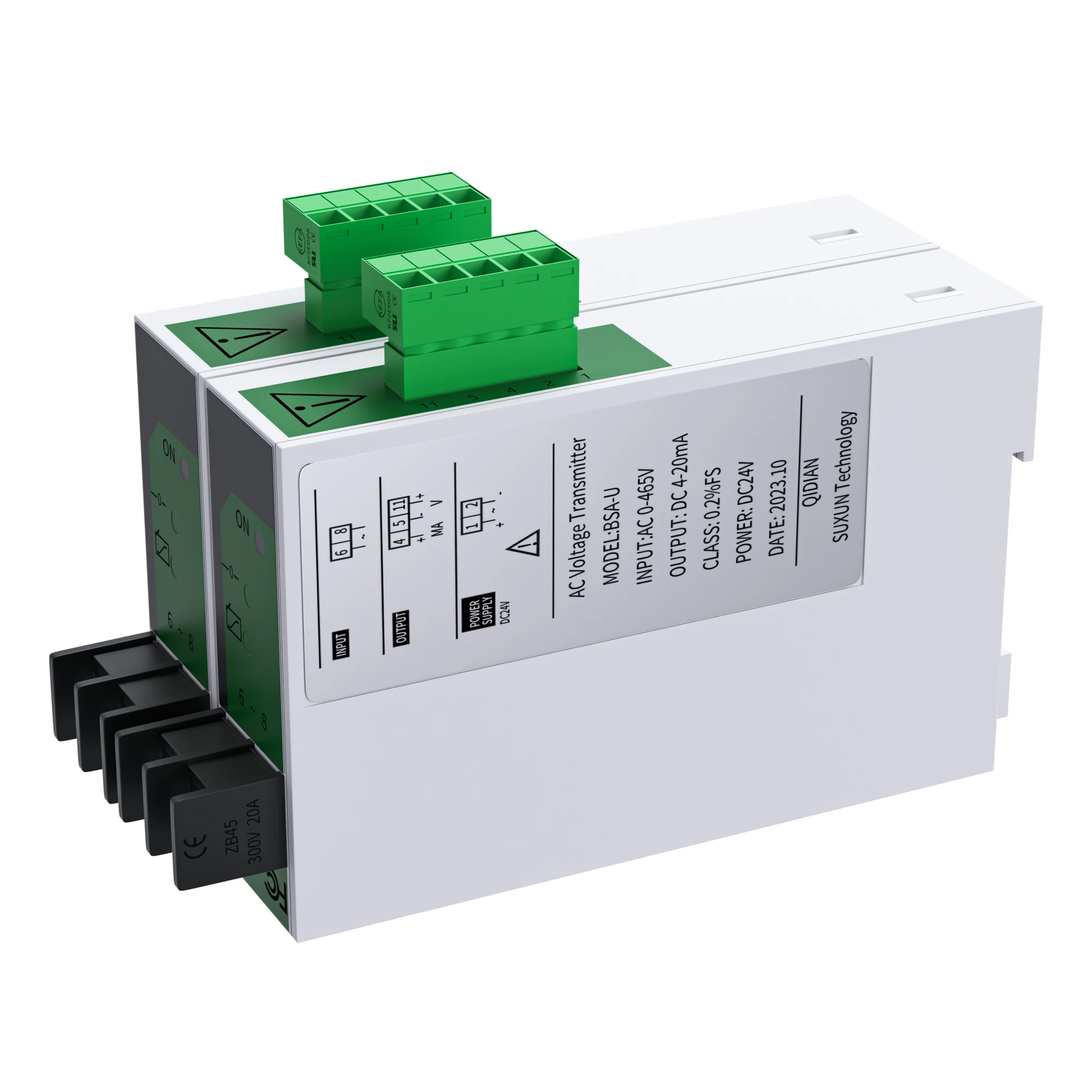 AC 0-500 В 0-1000 В до 4-20 мА 0-10 В RS485 DC24V Сильный антиинтерференционный передатчик напряжения 220 В/380 В/465 В Датчик напряжения переменного тока