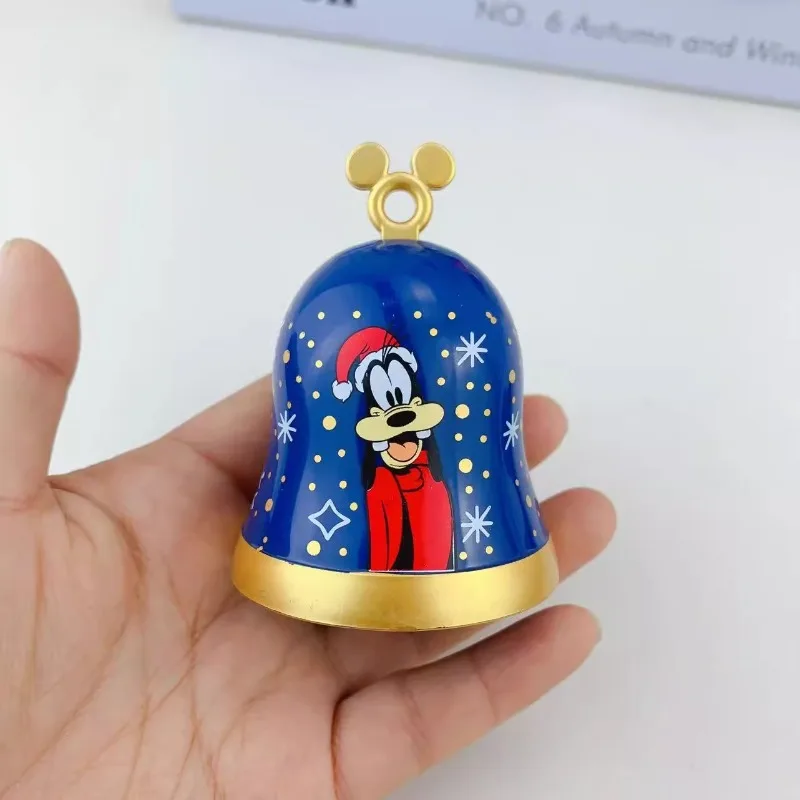 Disney Christmas Cartoon Character Bells Collectible Set Mickey Minnie Donald Duck Holiday Decorations Home Garden Decor view 4