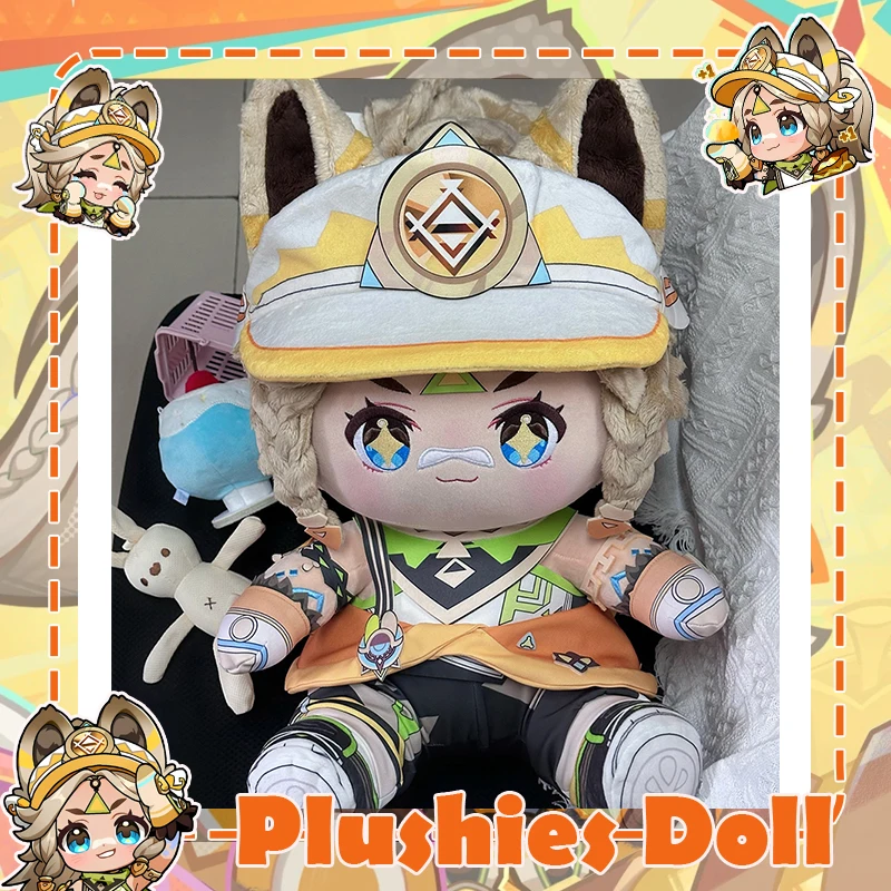 ゲーム原神インパクトカチナぬいぐるみ綿ぬいぐるみ座っているおもちゃぬいぐるみソフトアニメ役割抱き枕フィギュア 40 センチメートル大サイズ