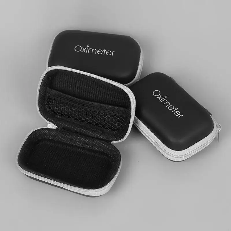 

652F Pulse Oximeter Case-Nylon O2 Saturation Monitor Case-SPO2 Pulse Oximeter Carry Case-Portable Oxygen Sensor Carry Pouch