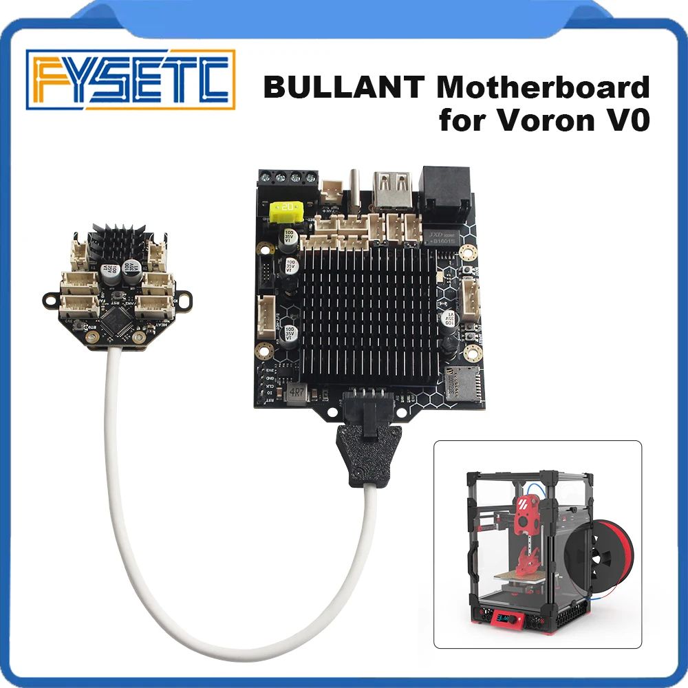 

FYSETC Bullant Motherboard with M36 Board Base on A53 Onboard Tmc2209 GC6609 Drivers Support Klipper for Voron V0 3D Printer