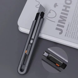Jimihome 0.79inch Stretch Utility Knife Paper Cutters Carbon Steel Blades Pocket Knife with Safety Lock Handicraft Tool