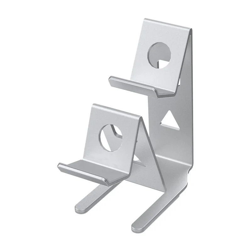 JYS Universal Handle Desktop Storage Bracket Aluminum 2-Tier Stand For Gaming Accessories For PS5/PS4//Switch A