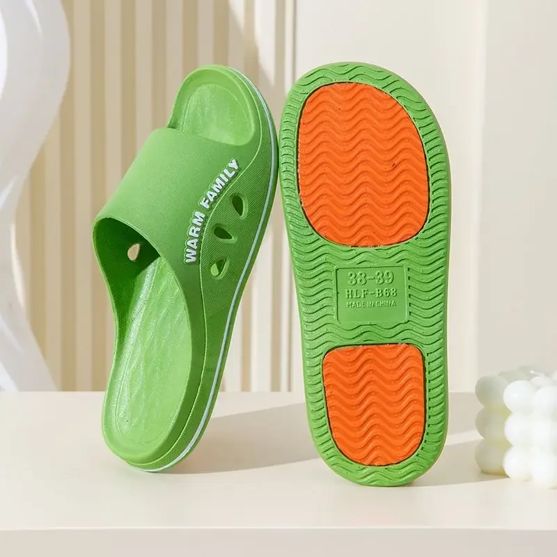 المضادة للانزلاق كعب سميك النعال المنزل للأزواج الصيف الحمام استخدام كبار السن والحوامل النساء داخلي أحذية مقاومة للانزلاق