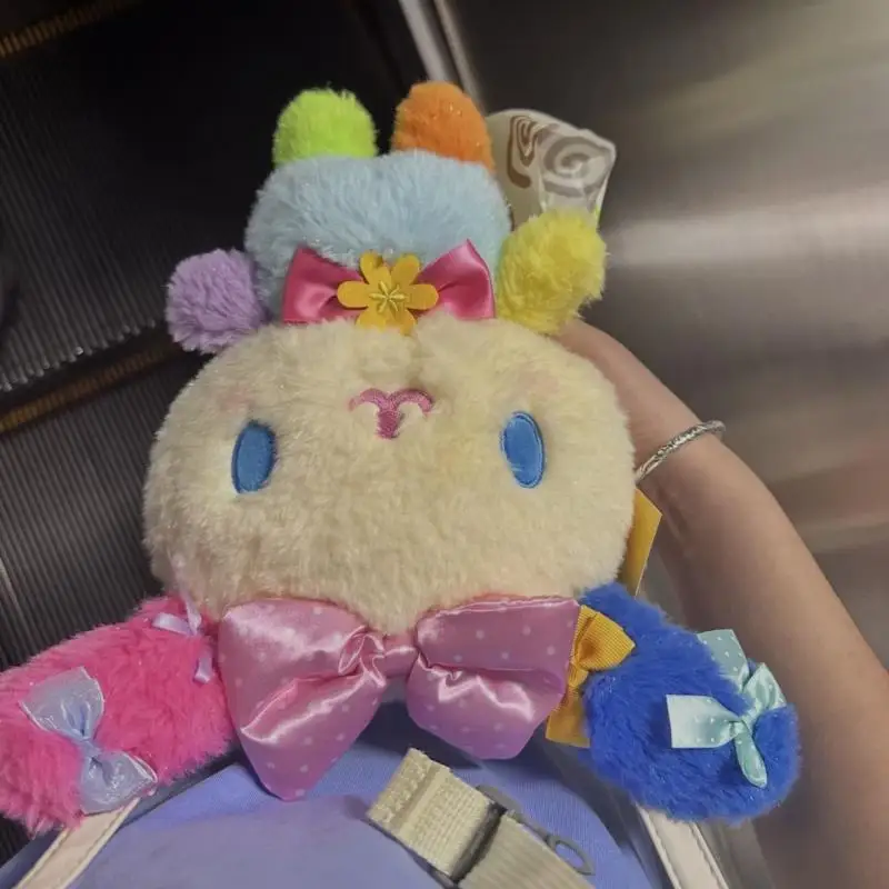 Kawaii Pink Usahana Plush Doll Crossbody Bag New Japanese Anime Cartoon Rabbit Doll Backpack Large Capacity Storage Bag Gift