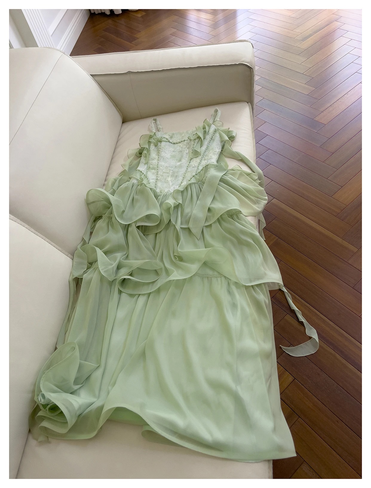 

Ele Multilayer een Lace Bridesmaid Dr Strapline One oulder Wrap Midwaist Sweet Sle Wedding Par Dr