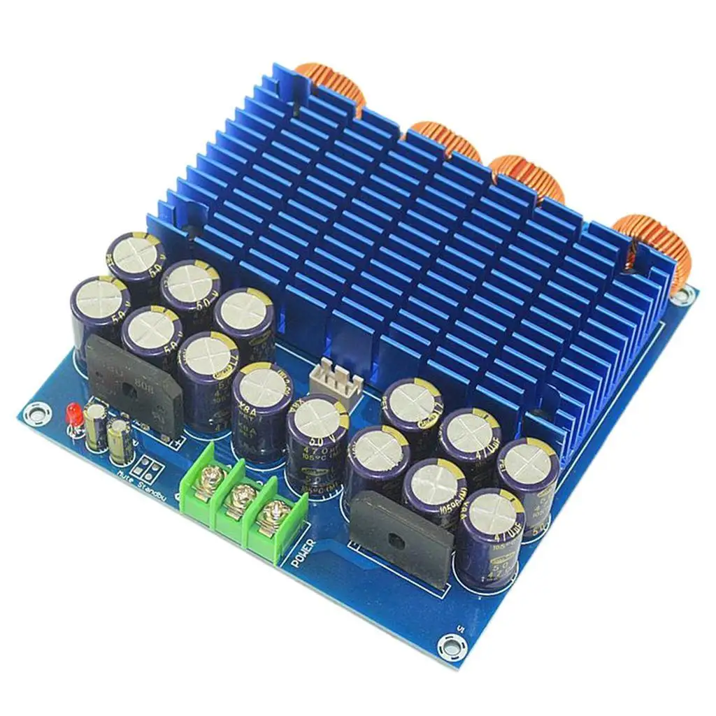 2-канальный цифровой усилитель Hifi класса D TDA8954, стереоусилитель 420 Вт * 2