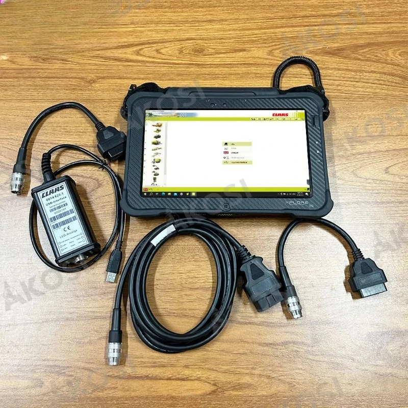 Tablet+2021 Software Interface Agriculture Construction Truck Tractor for CLASS Diagnostic Tool