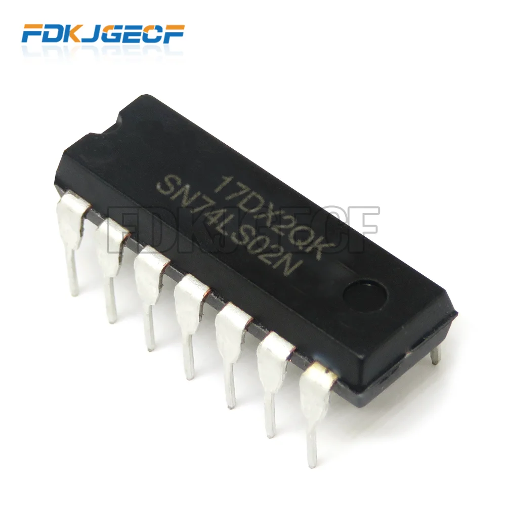 10PCS HD74LS02P DIP14 HD74LS02 DIP SN74LS02N 74LS02 SN74LS02 DIP-14 new IC