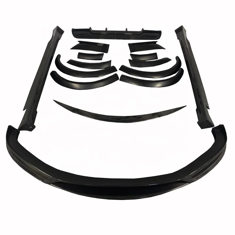 

SPC Carbon Fiber Aerokit For Teslas Model S Carbon Fiber Tuning Body Kit For Model S Carbon Fiber Wind Spoiler Kit For Teslas