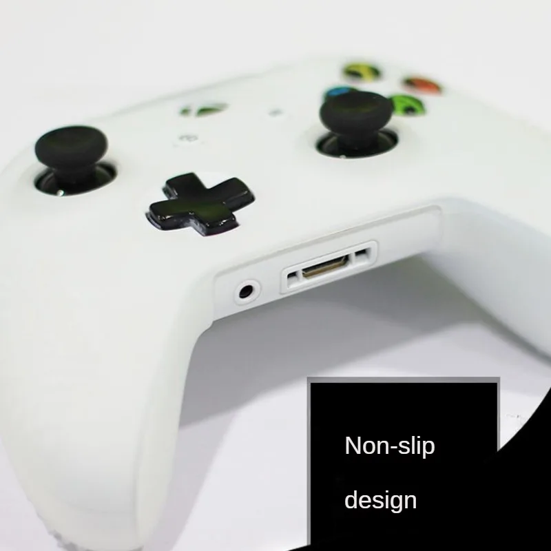 غطاء عصا التحكم الواقية لجهاز Xbox one S، غطاء حماية من السيليكون غير قابل للانزلاق لوحدة تحكم Xbox One Slim