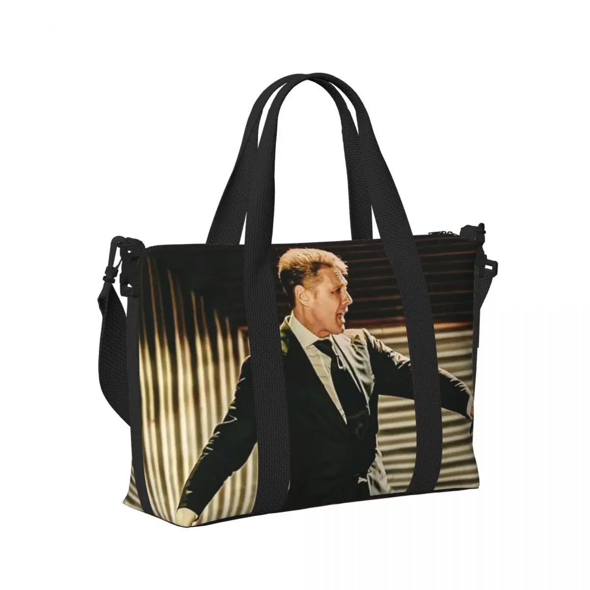 

El Sol De Mexico Luis Miguel Beach Travel Bag Large Capacity Tote Bags for Gym Sport Women Shopping Duffle Shoulder Bag