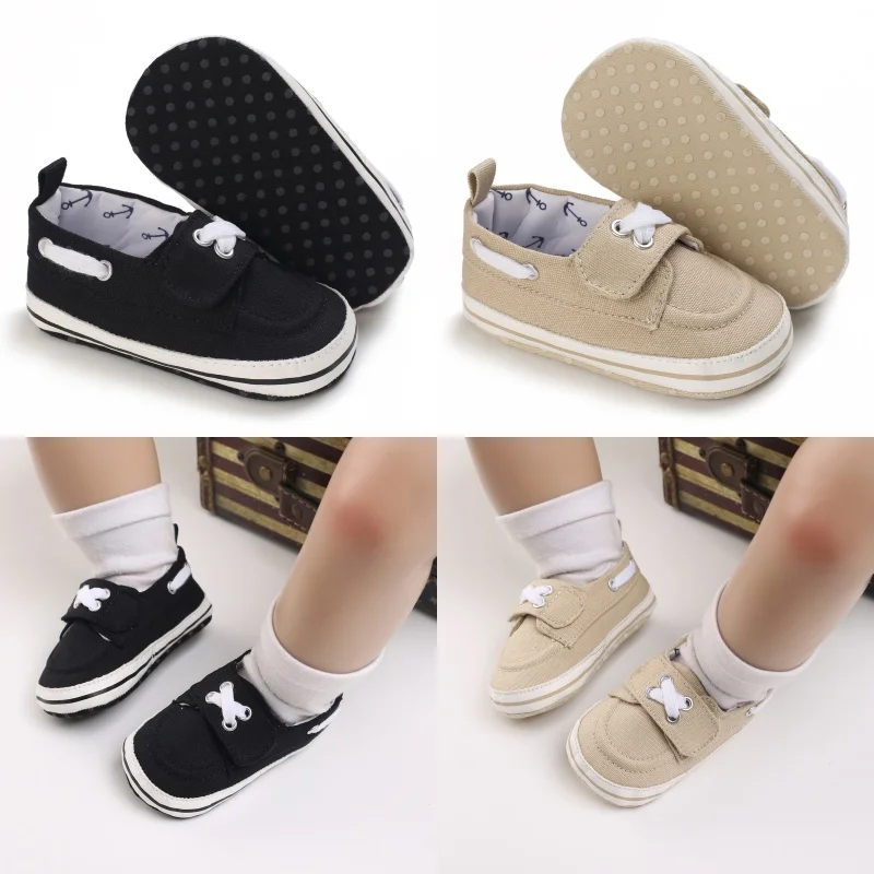 

Spring and Autumn New Men's Baby Walking Shoes With Soft Soles Versatile and Comfortable One Foot Baby Shoes