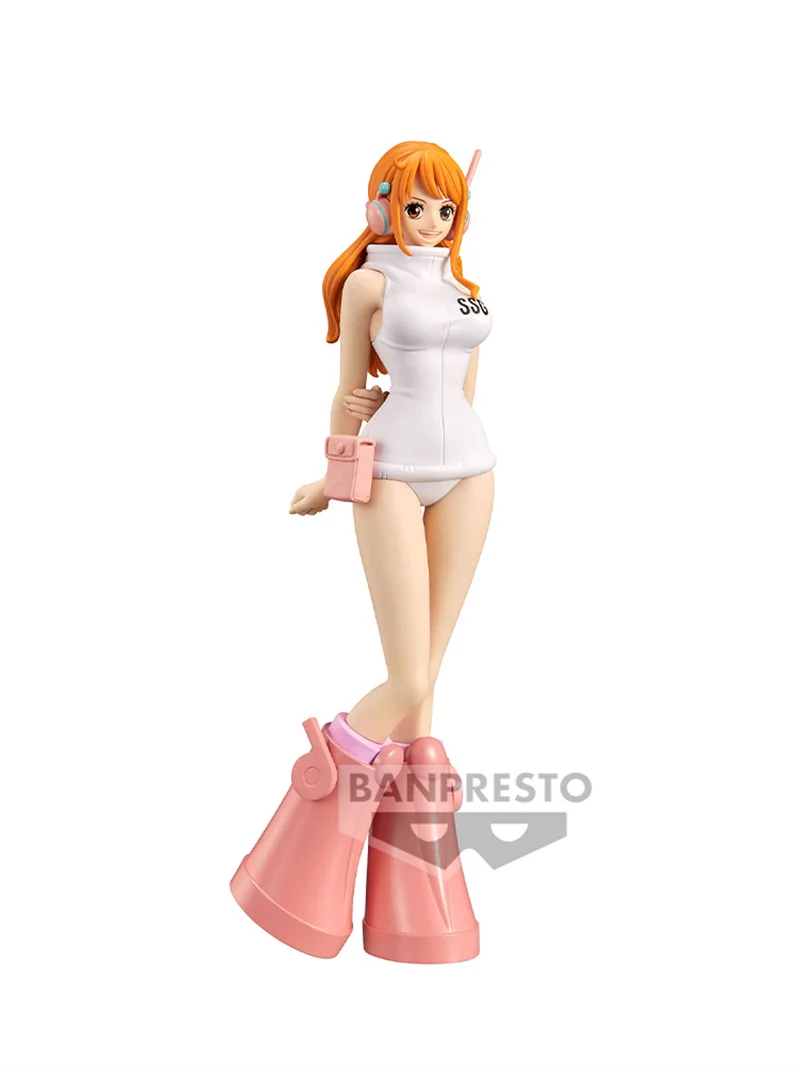 In Stock Bandai One Piece Dxf Figure The Grandline Series Egghead Nami 16cm Original Anime Figure Pvc Model Collectible Toys