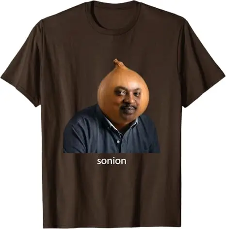 Lustiges Sonion Tuff Meme Gen Z T-Shirt Y2k Zwiebel Herren Mode Grafik Kleidung Neuheit Geschenk Humor Sonion Brainrot Witz Spruch Tee – Detail 10