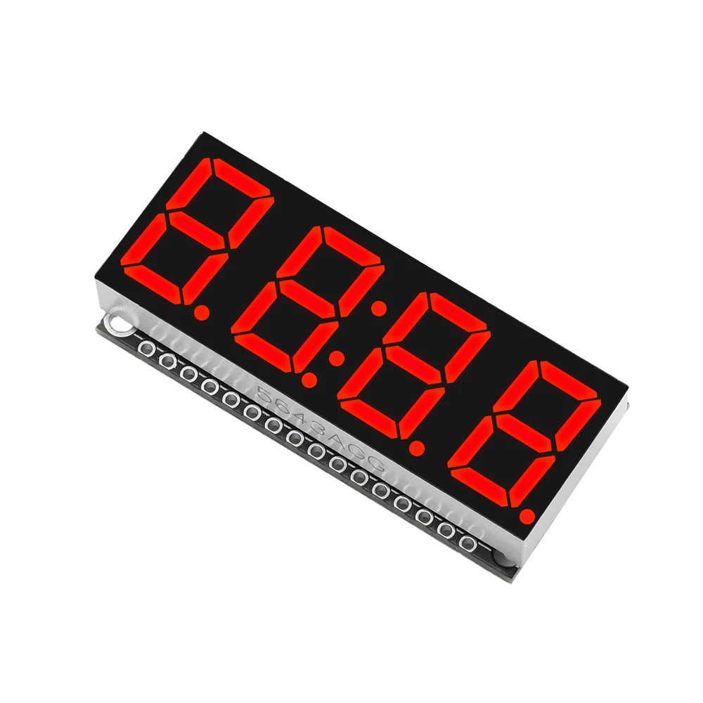 Módulo Display LED para Arduino, Relógio Display Módulos, Time Clock Indicador, 4 dígitos, 7 segmentos, 0.56 ", HT16K33