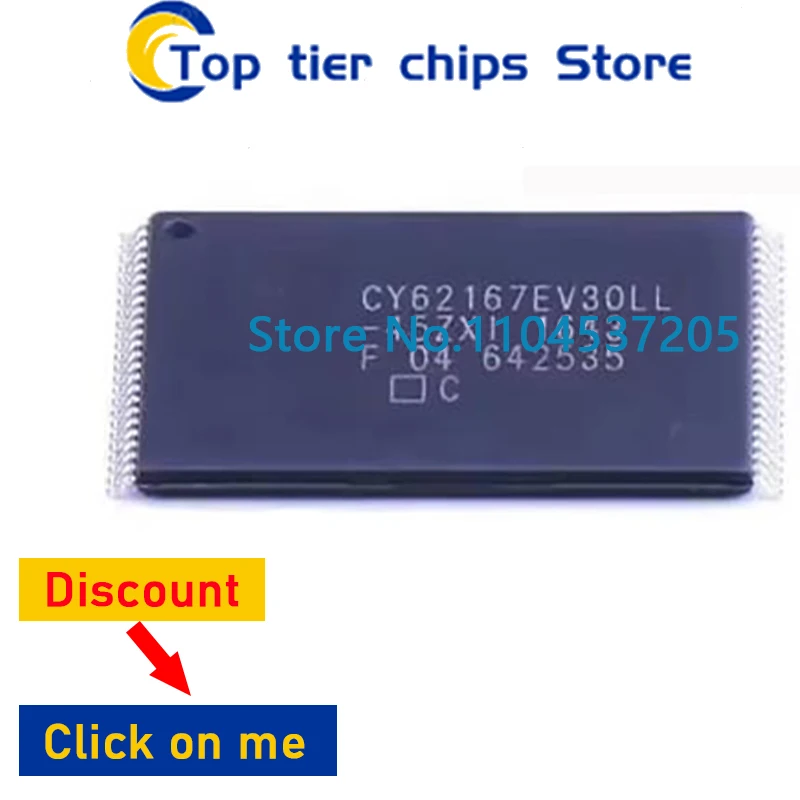 

5 шт. CY62167EV30LL-45ZXI CY62167EV30LL CY62167 TSOP48 новый и оригинальный